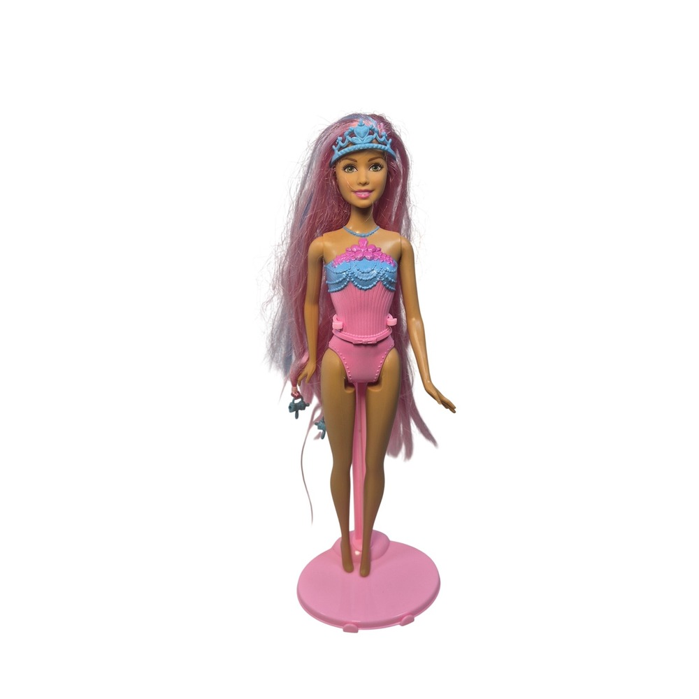 2015 Barbie Dreamtopia Endless Hair Kingdom Snap 'n Style Princess Doll DKB61